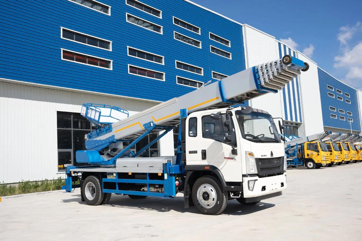 赞皇县出租云梯车高空作业车 建筑垃圾搬运